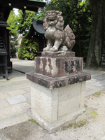 敷地神社 狛犬
