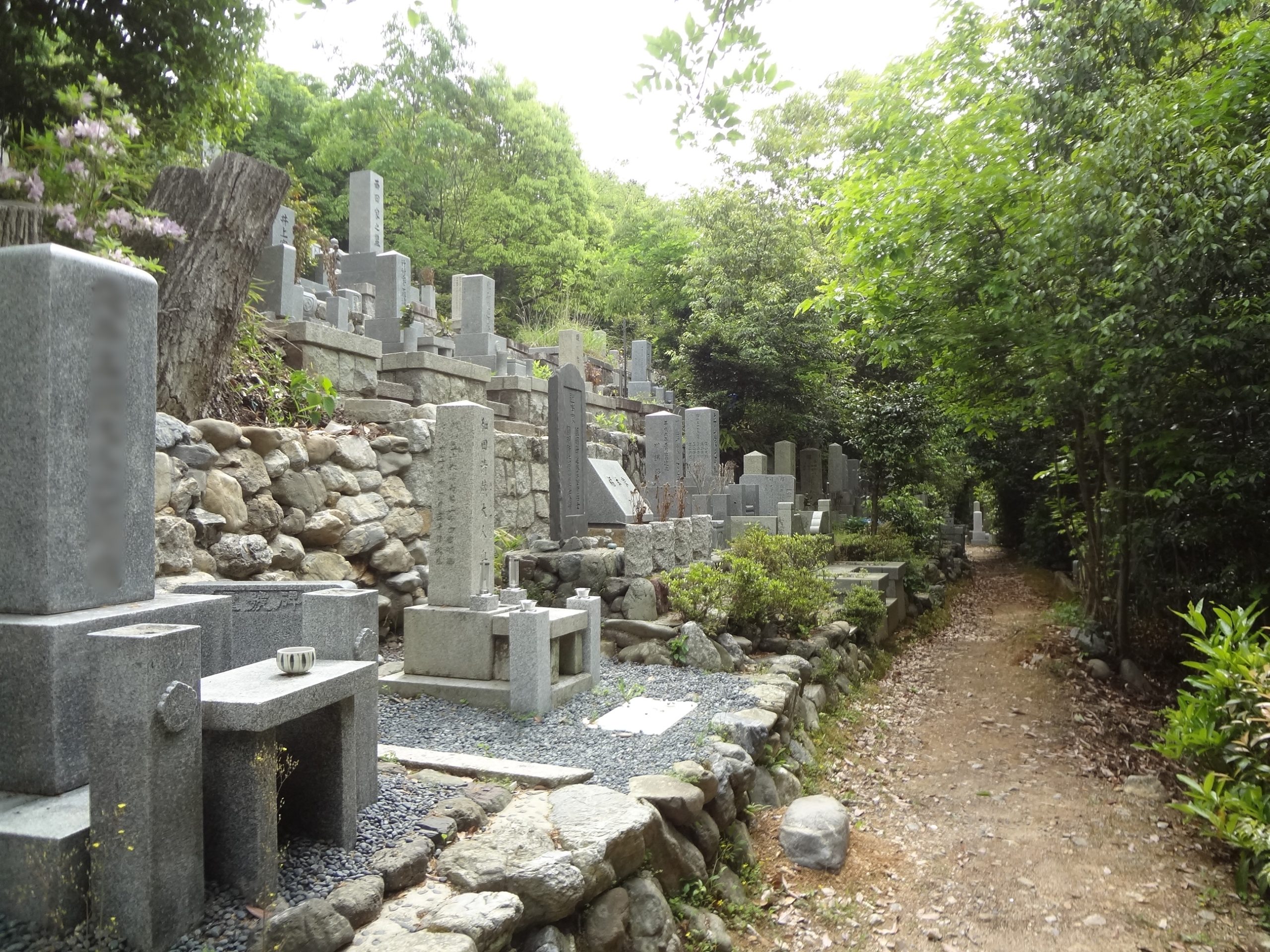 住吉山墓地