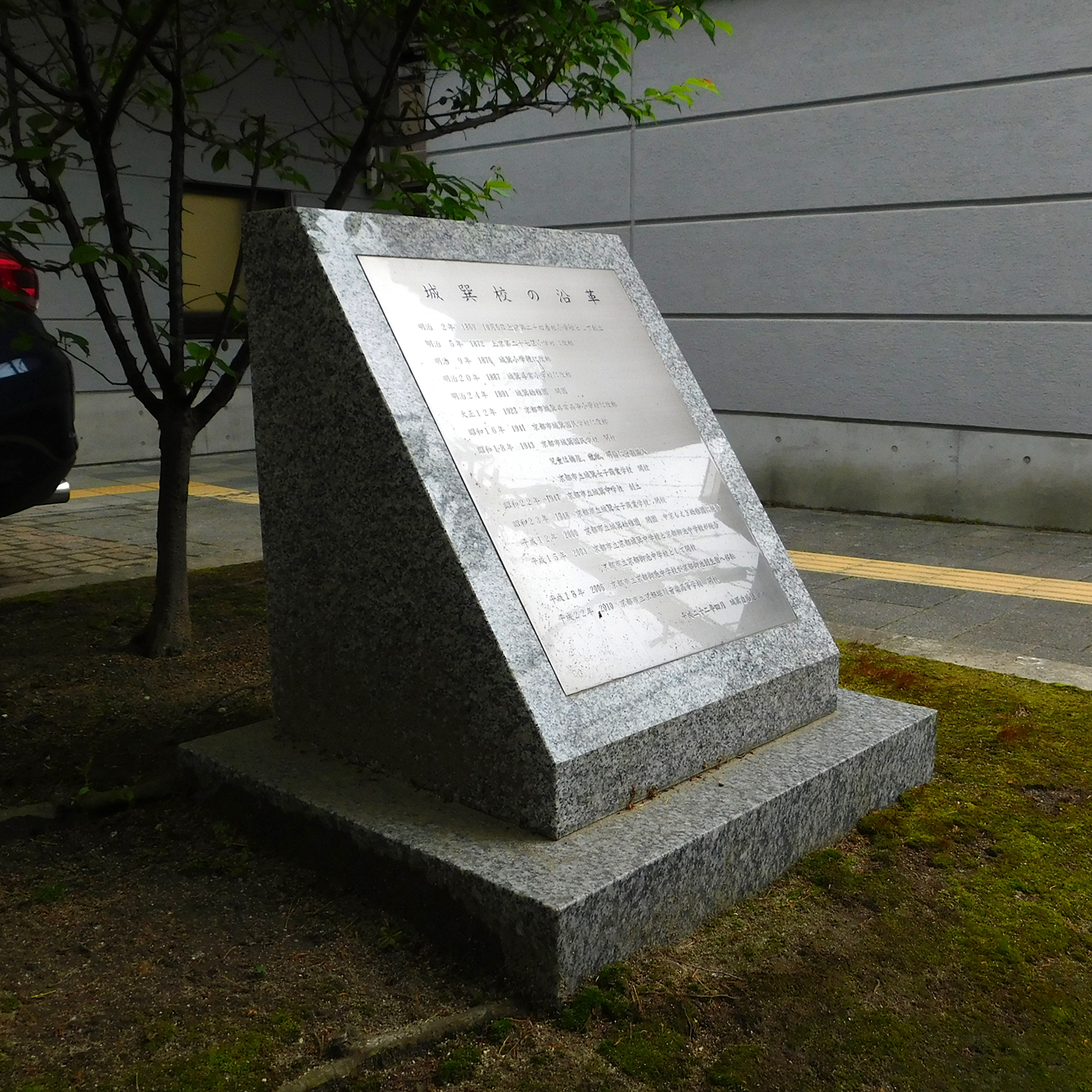 城巽校の碑