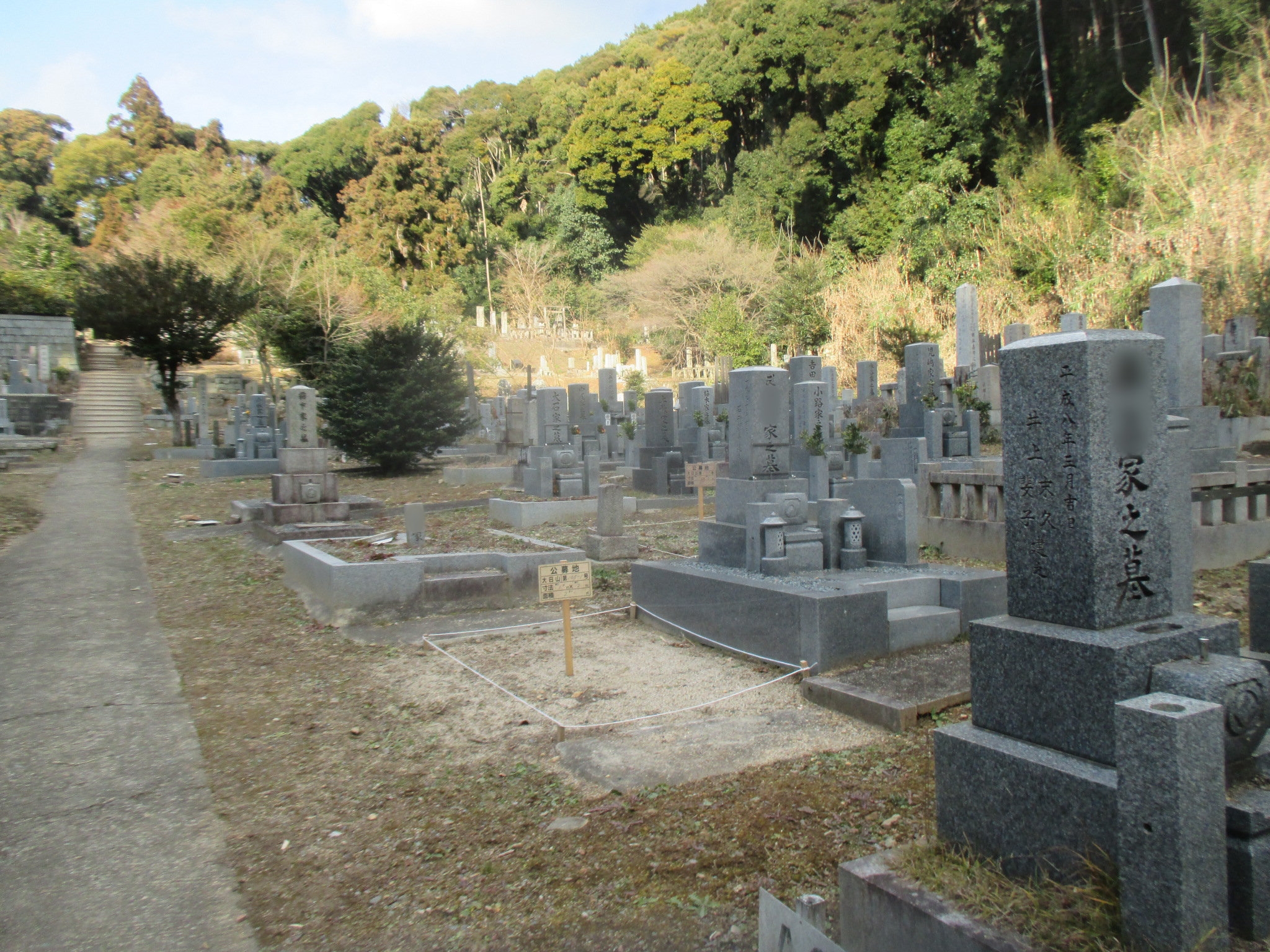 大日山墓地