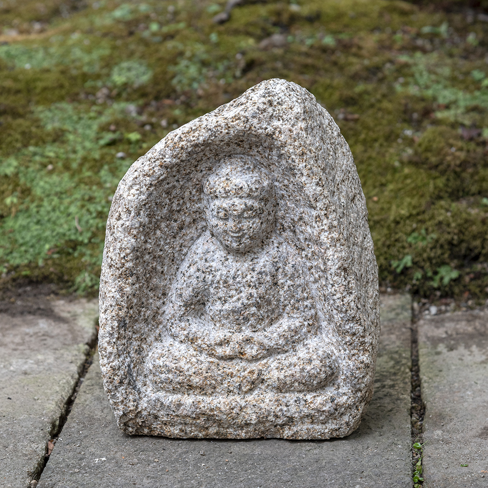 Hand-carved Buddha